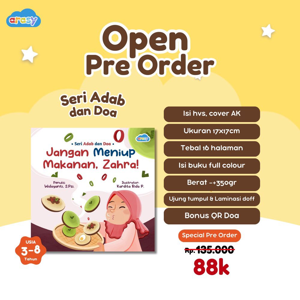 Jangan Meniup Makanan, Zahra! 